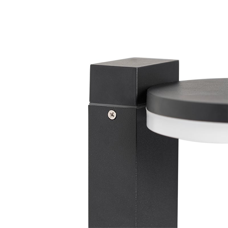 Moderne staande buitenlamp zwart 80 cm incl. LED IP44 - Esmee