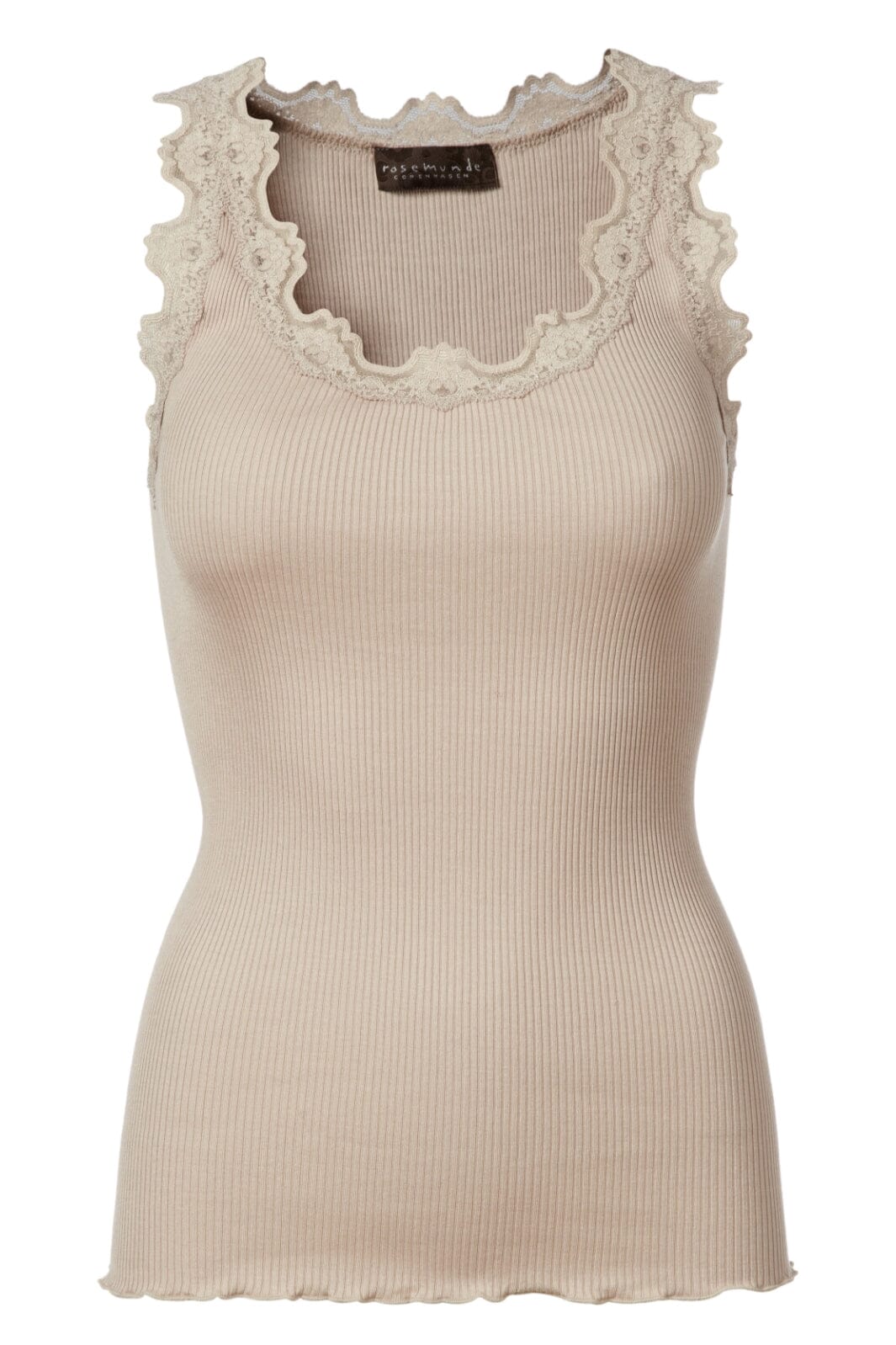 Rosemunde Silk Top W/Lace