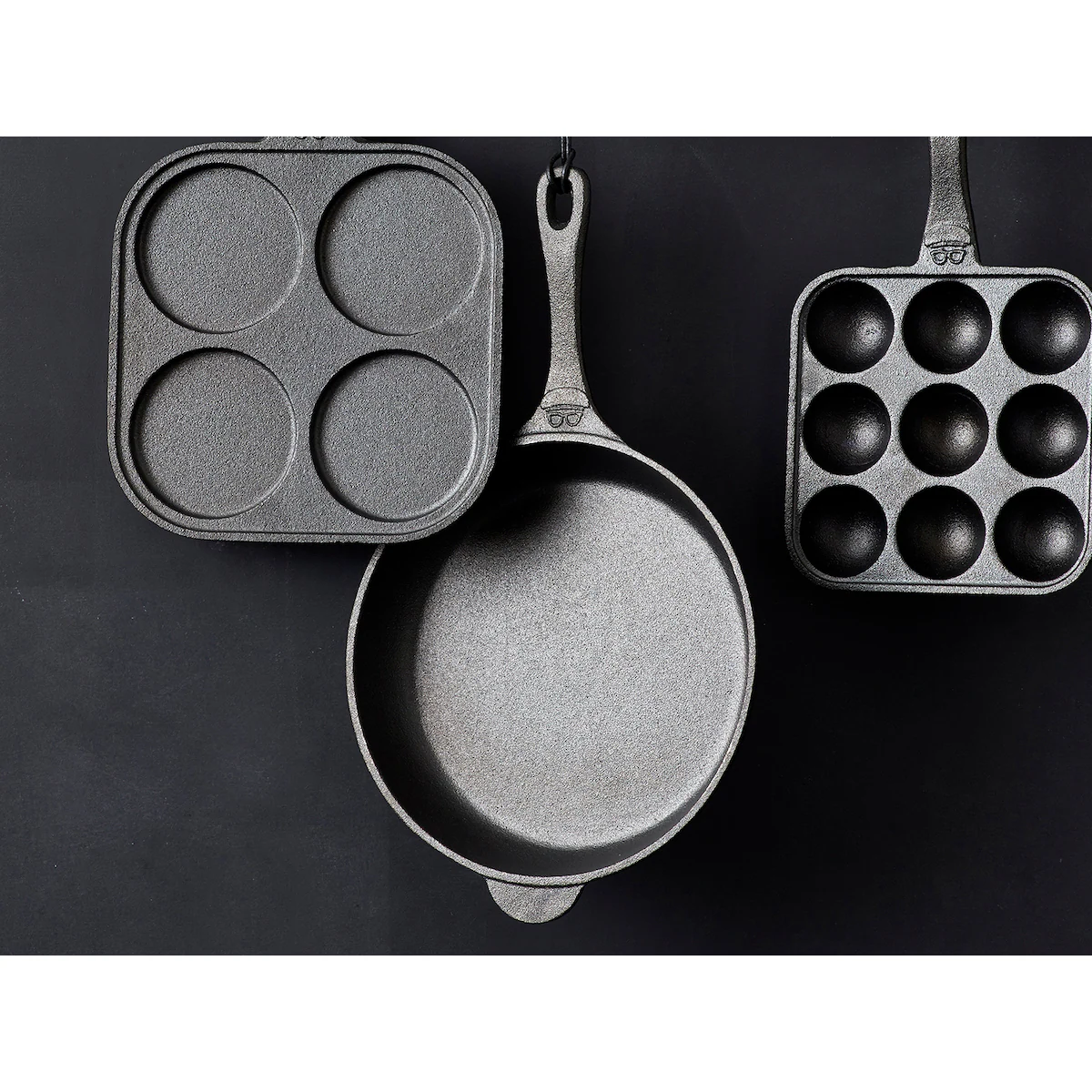 HOLM Frying pan Dia. 26 cm Cast alu Black