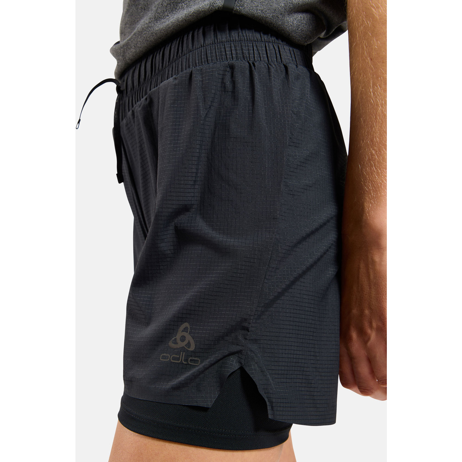 Odlo Zeroweight Shirt 2in1 Short Set Dames
