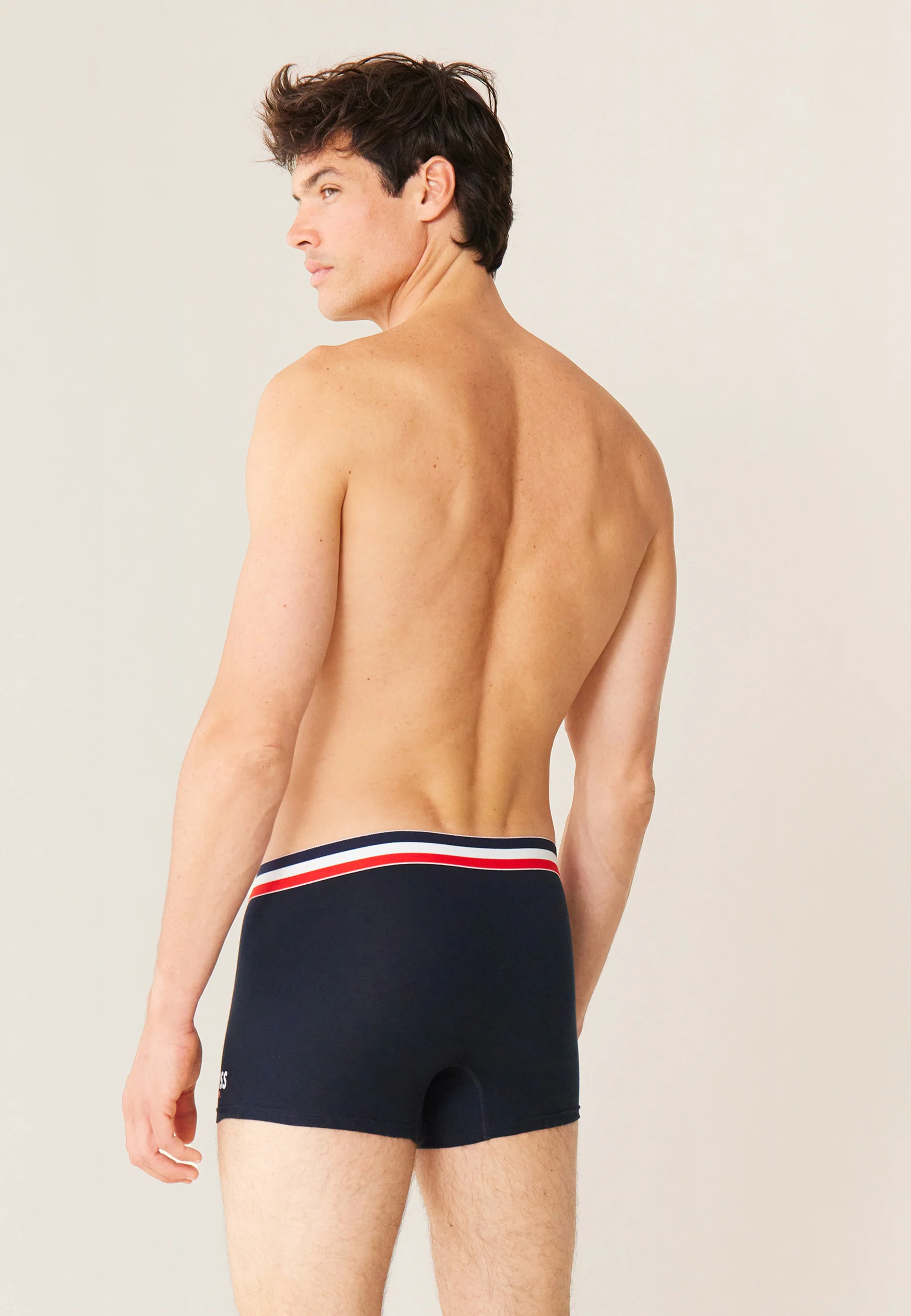 Boxer en coton-Marius Marine French Kiss