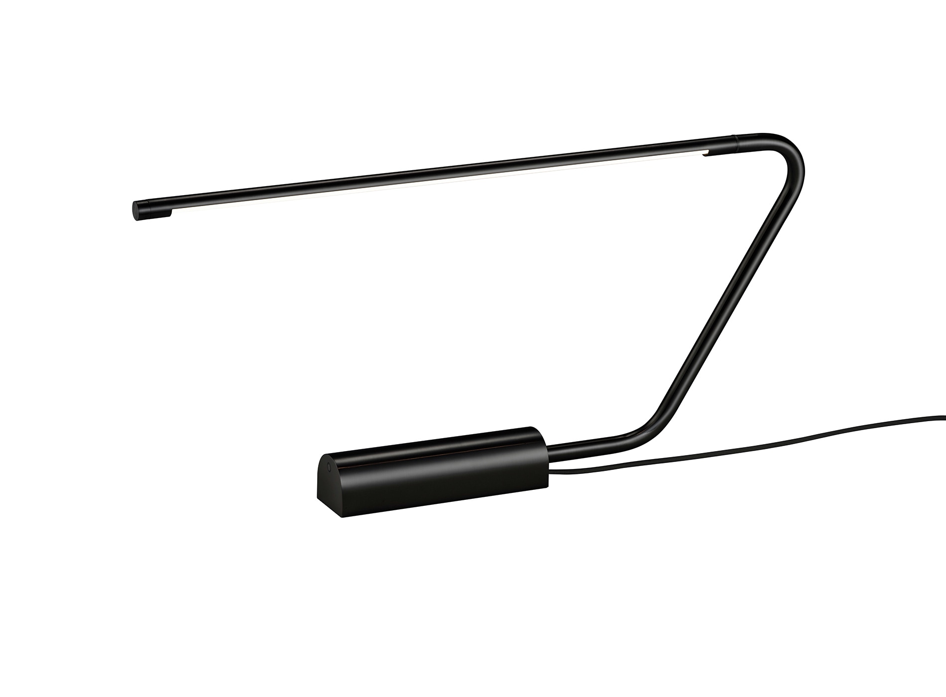 TRIO LED Tischlampe TRS OLEA schwarz