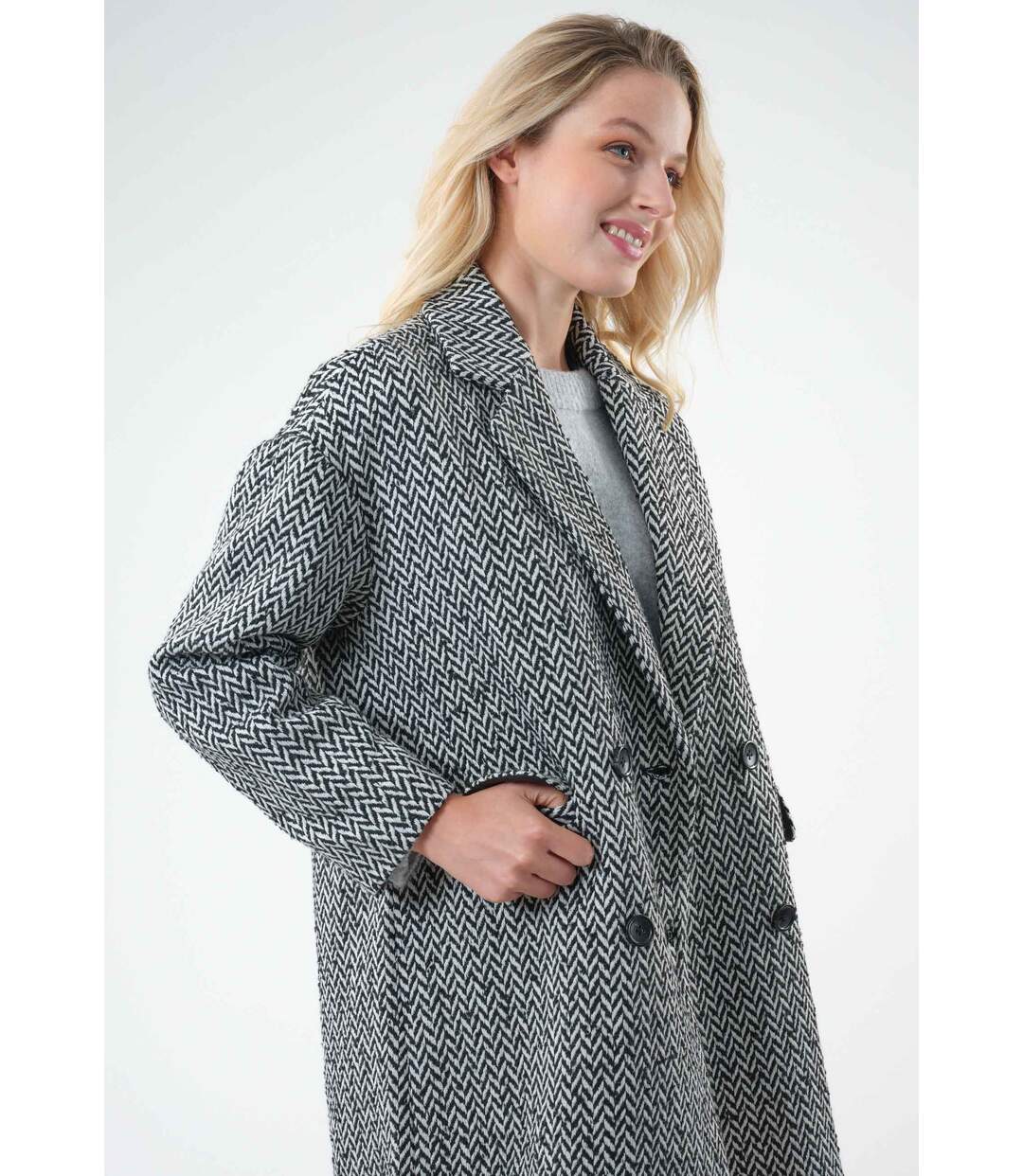 Manteau mi-long oversize REGINA
