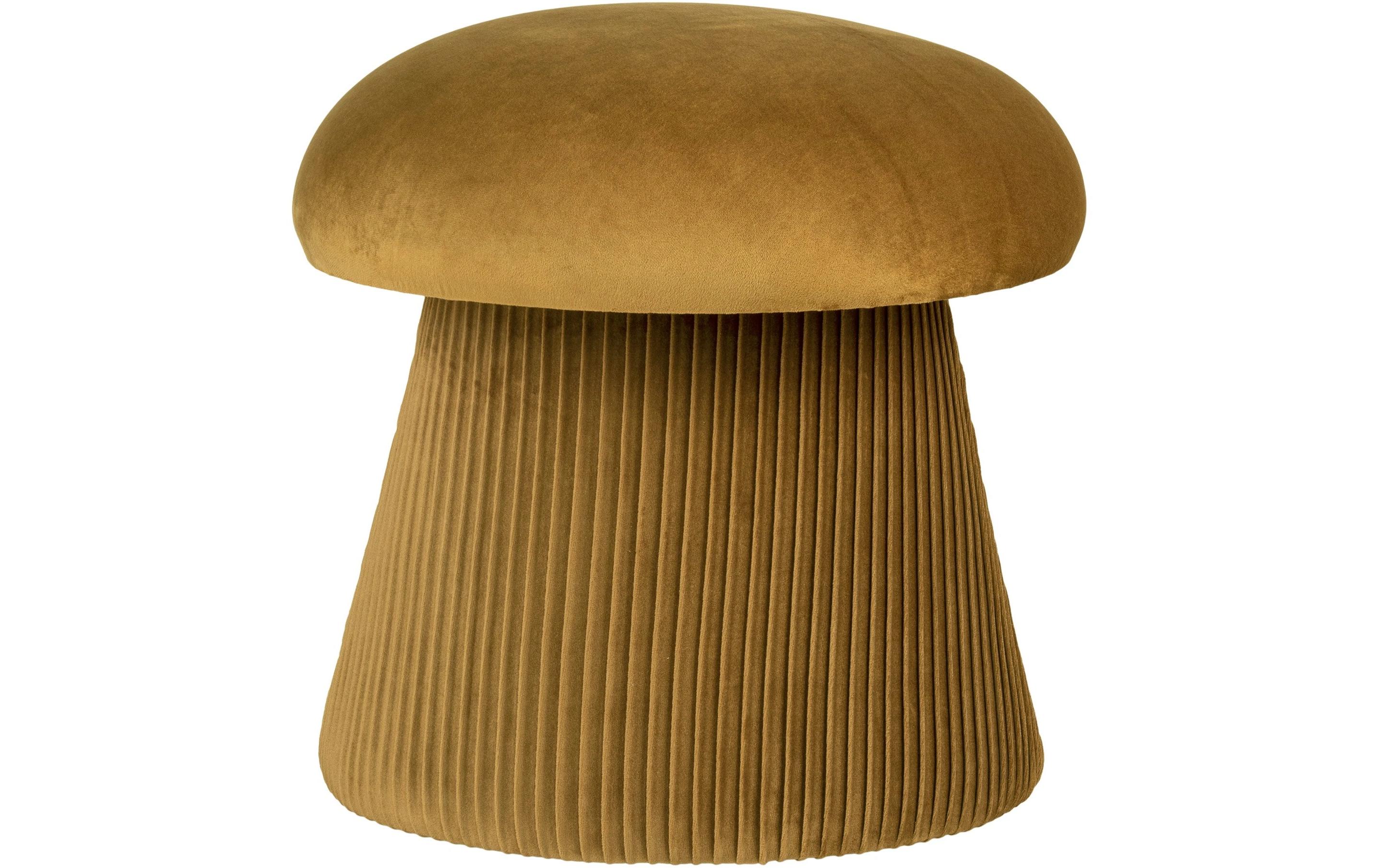 Pouf Hampton GoldbraunHocker zum Sitzen