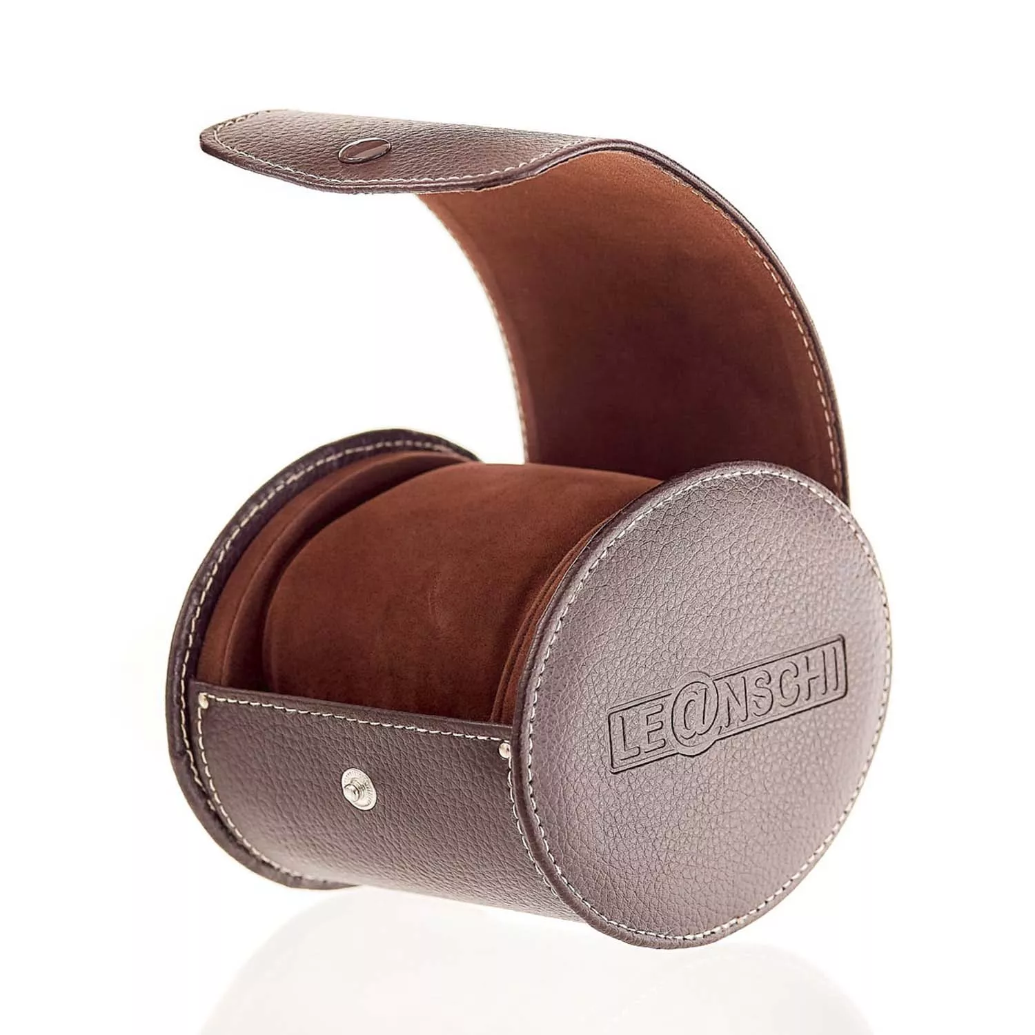 Leanschi Watch Roll 1 ur Brun Læder WPO1-CHOC