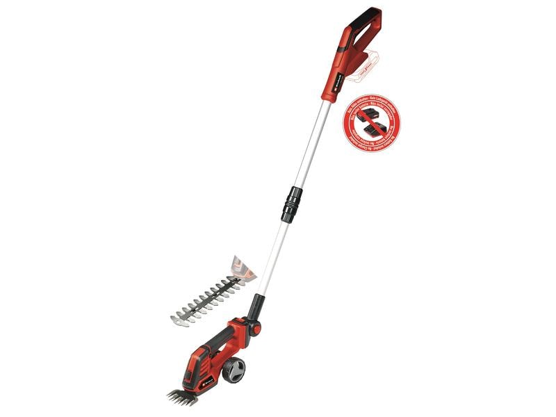 Einhell Akku-Gras-/Strauchschere GE-CG 18/100 Li T Solo Handliche Akku-Schere für Gras- und Strauch