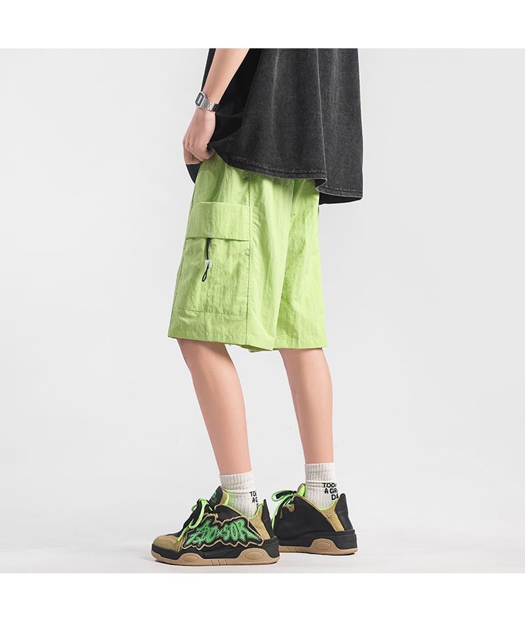 Bay Go Mall - Effen shorts met trekkoord in de taille