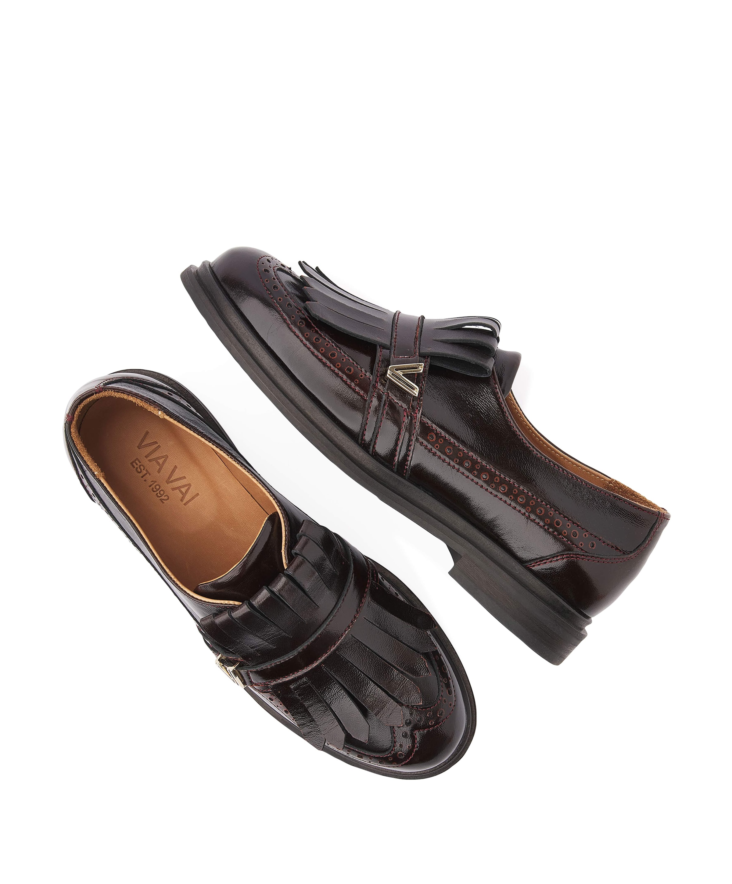 VIA VAI Fae Luca dames loafers bruin