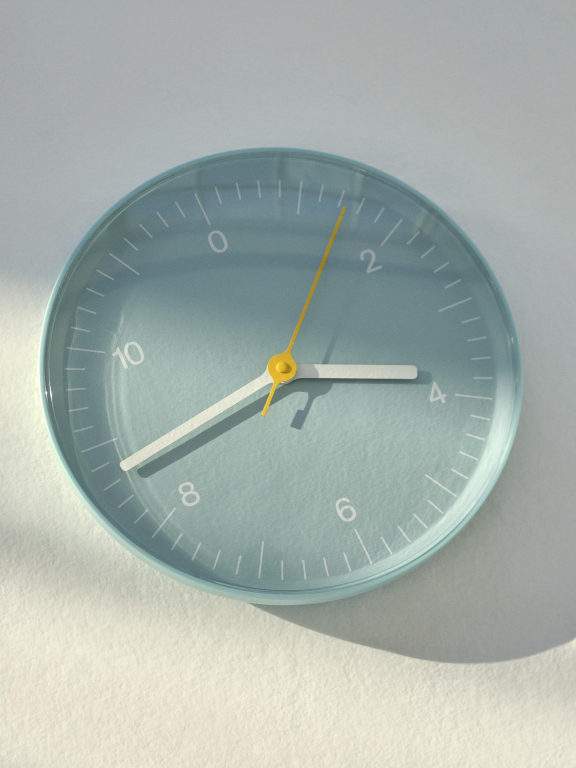 Hay Wall Clock klok Ø26 groen