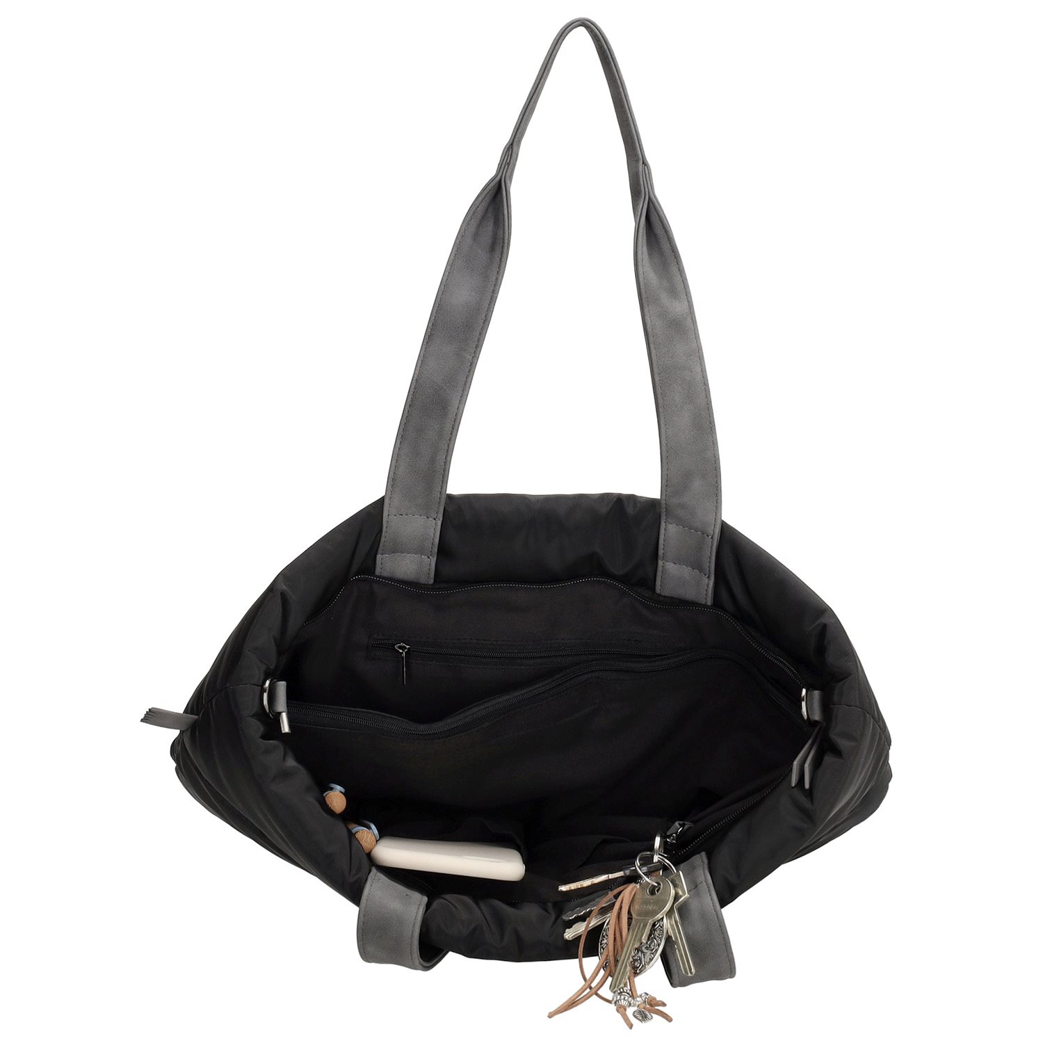 Zebra Trends Elske Shopper II zwart