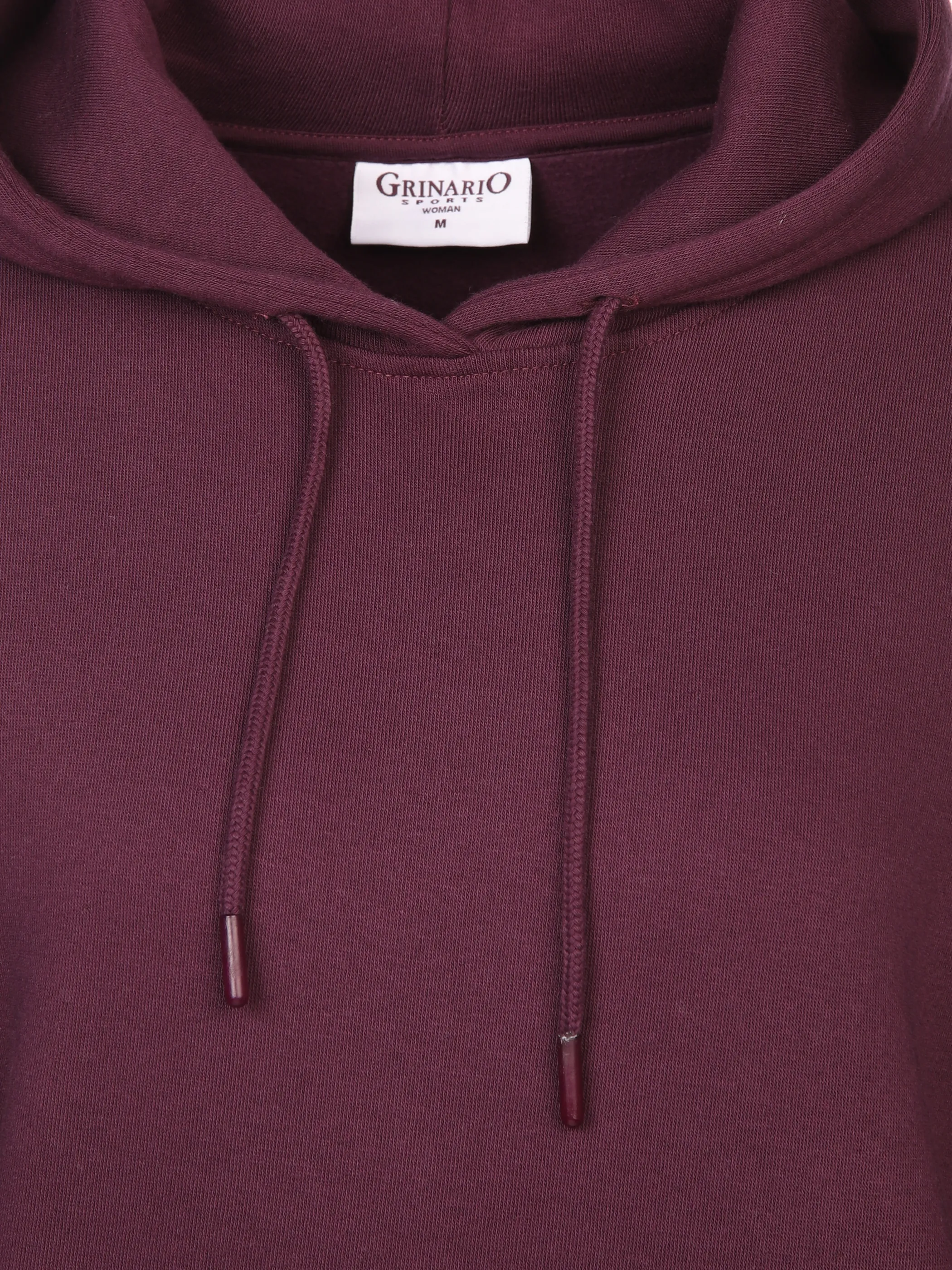 Damen Sweathoodie unifarben