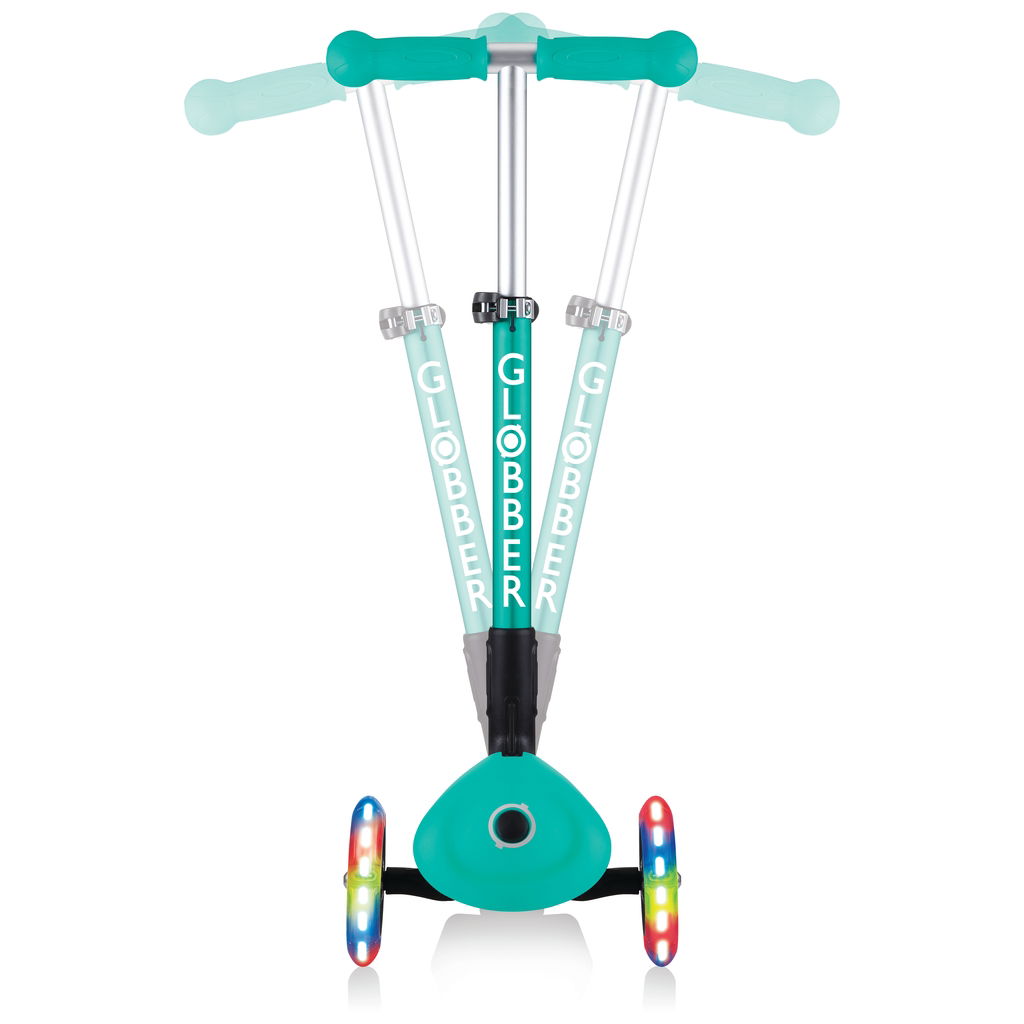 GlobberGlobber   Junior Foldable Lights Scooter emerald