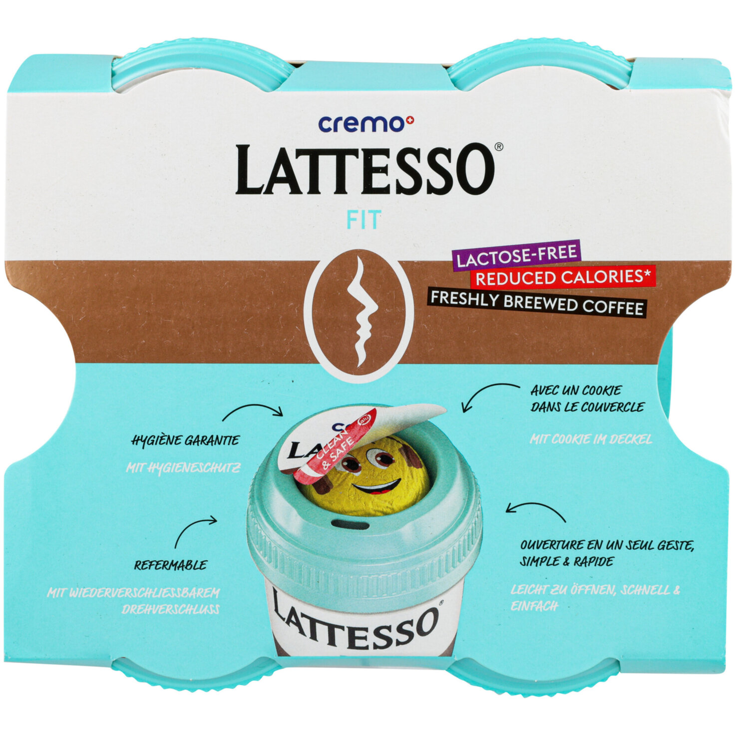 Lattesso Fit 4x250ml