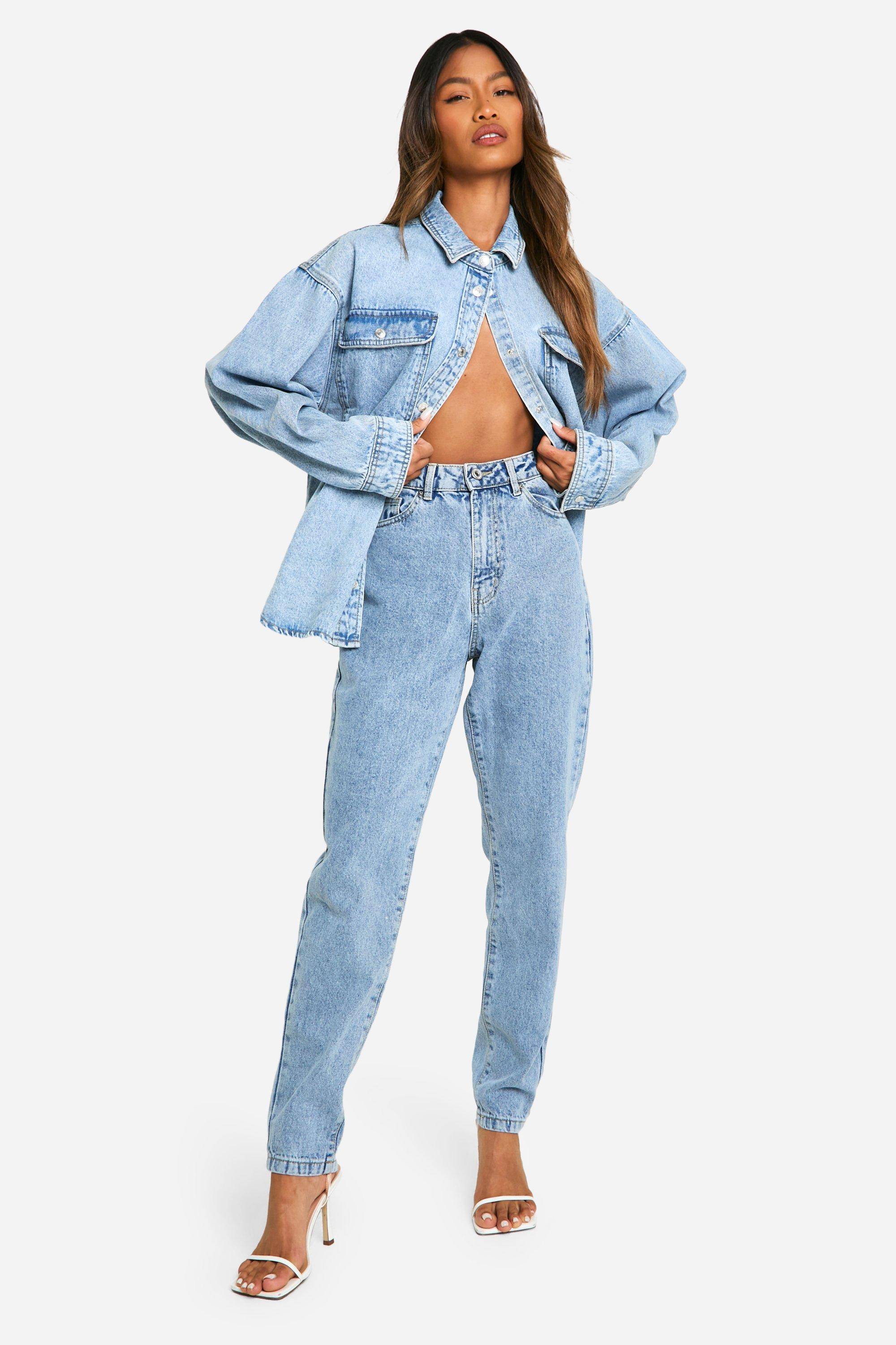boohoo Boohoo Basics Jeans Slim Fit taille haute