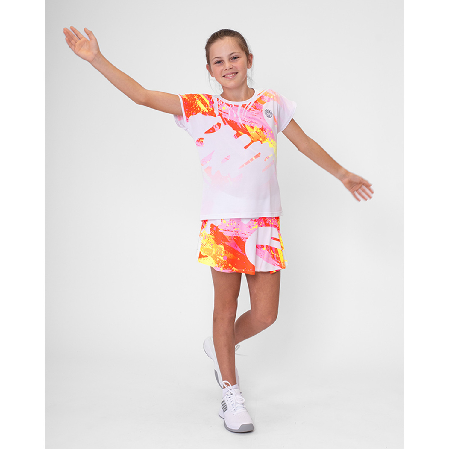 Bidi Badu Wild Arts Printed Wavy Skort Meisjes