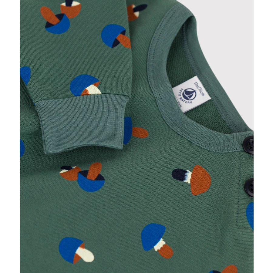 Petit Bateau Sweatshirt grün vallee