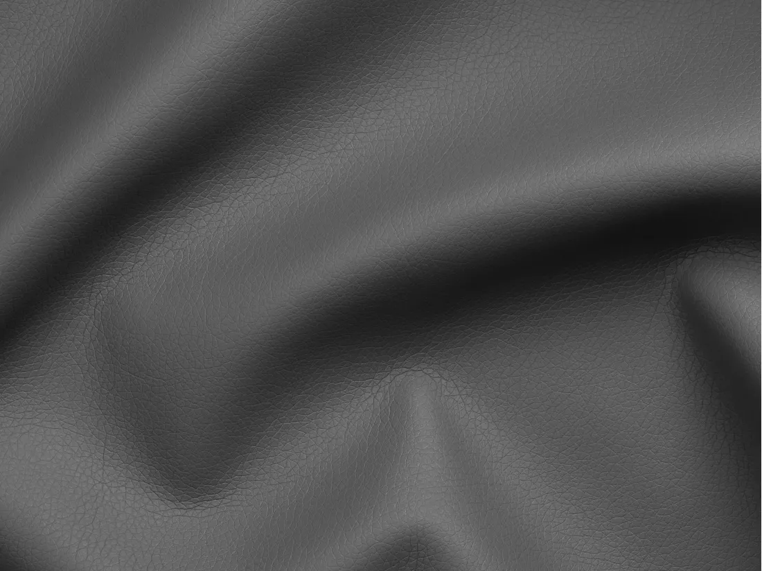 Canapé 3 places convertible express cuir de buffle gris - Couchage 140 cm - Matelas 22 cm - CALITO
