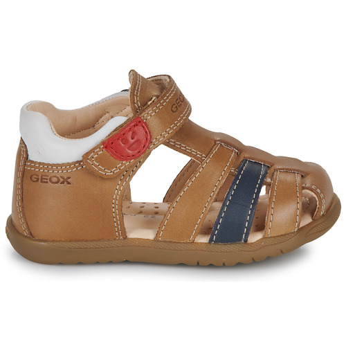 Geox - B SANDAL MACCHIA BOY - Marron / Bleu