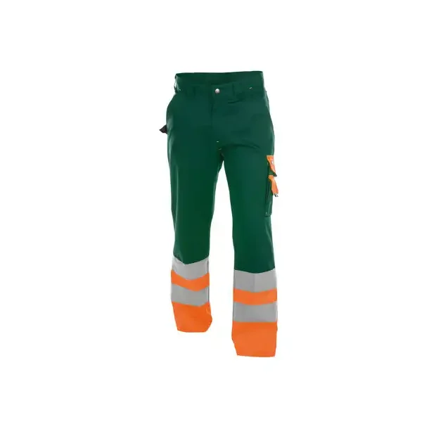 Dassy® omerha high visibility arbejdsbukser, grå og gul