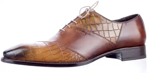 Adam Harris bruin - maat 12 veterschoen bruin - maat 12 Calandschoen