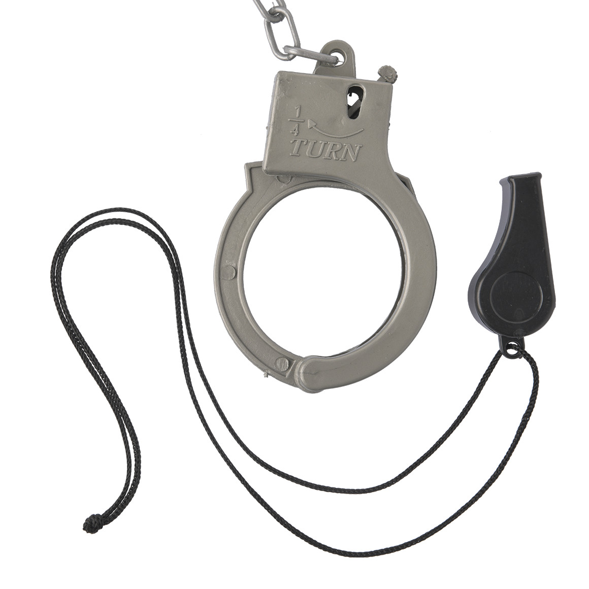 Topolino Kostüm-Set Polizei 3-teilig grau / schwarz / weiss