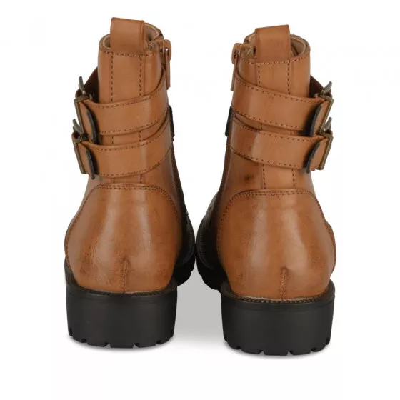 Bottines COGNAC LOVELY SKULL