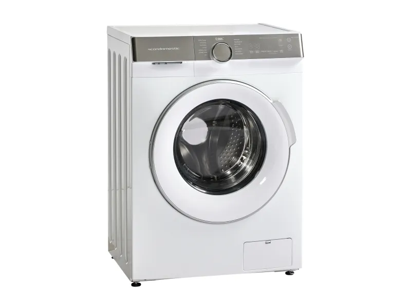 Scandomestic WMF1408WA - Vaskemaskine - bredde: 59.5 cm - dybde: 47.5 cm - højde: 85 cm - frontbetjening - 52.7 liter - 8 kg - 1400 rpm - hvid