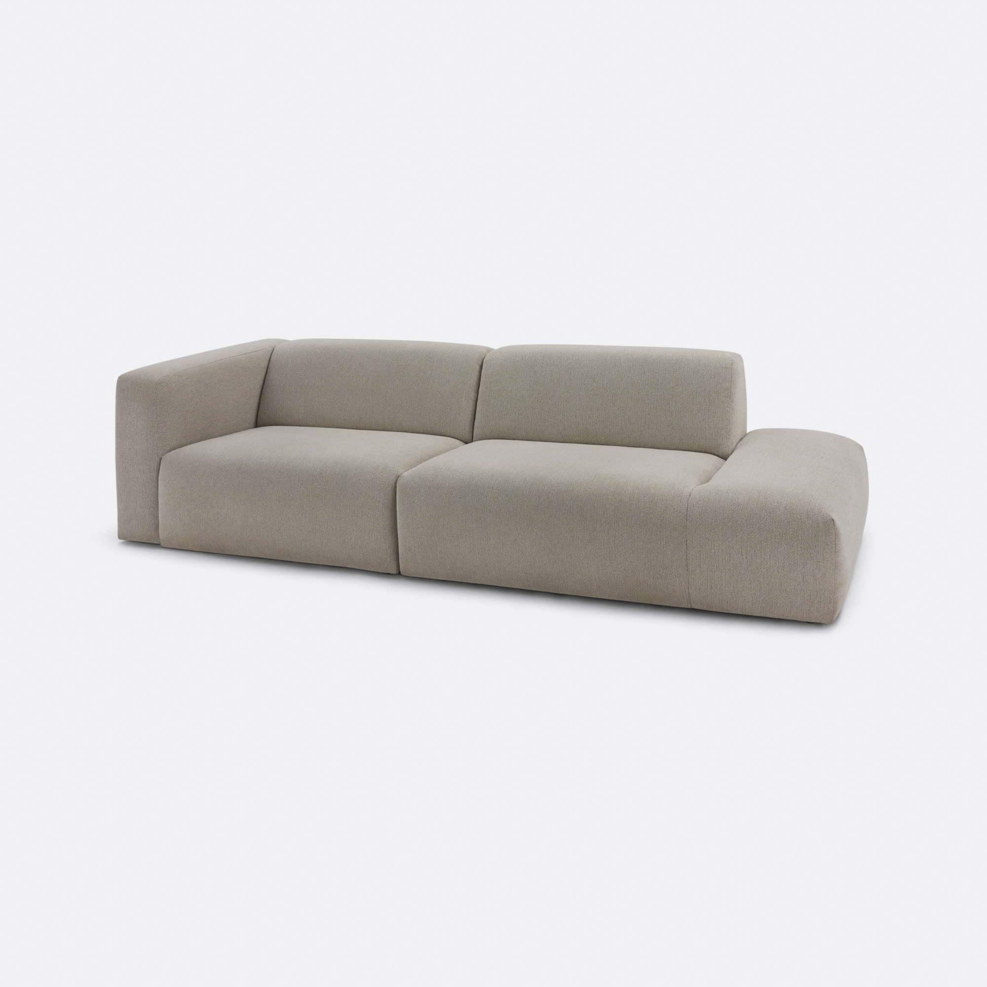 Open sofa Benno sneak naturel rechts