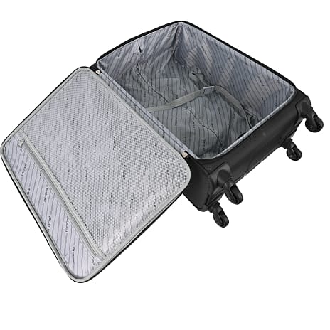 Global lightweight trolley 4 hjul 65 cm - sort