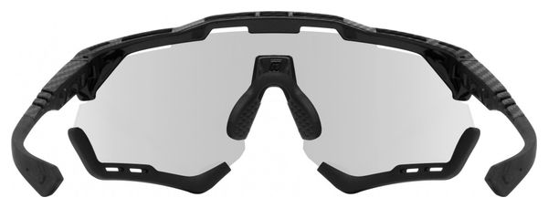 Scicon Sports Aeroshade XL Lunettes De Soleil De Performance Sportive (Scnpp Silver Fotocromic/Compagnon De Carbone)