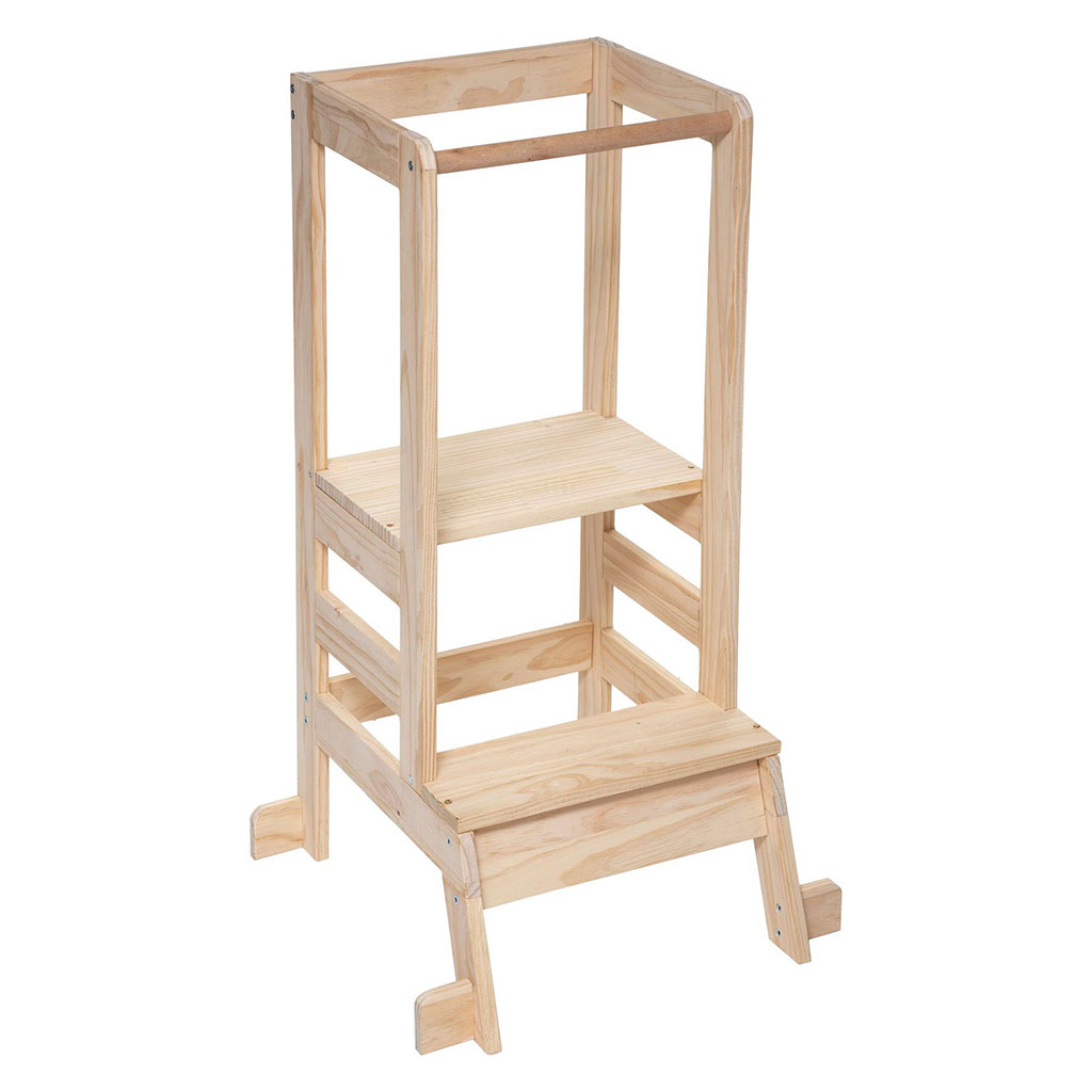Tour d'observation enfant bois 51x90x51cm