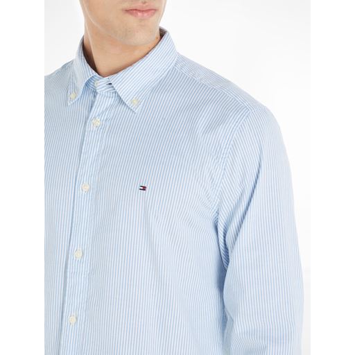 Tommy Hilfiger Core Oxford Skjorte, Copenhagen Blue/White, XXL