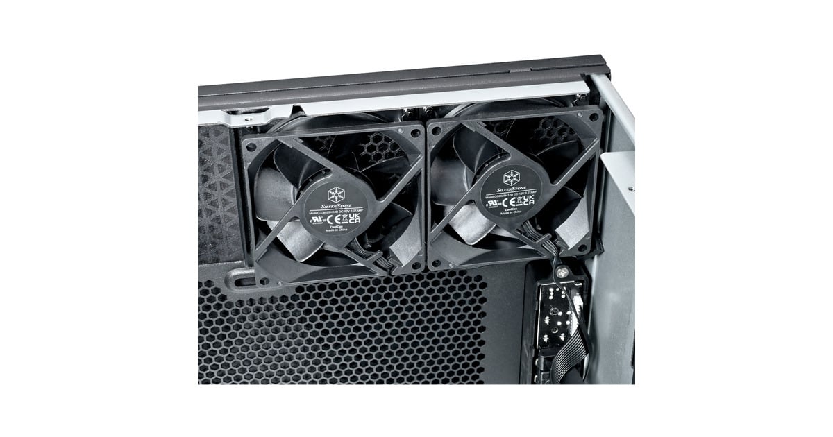 SilverStoneRM53-502 rack behuizing  (Zwart)