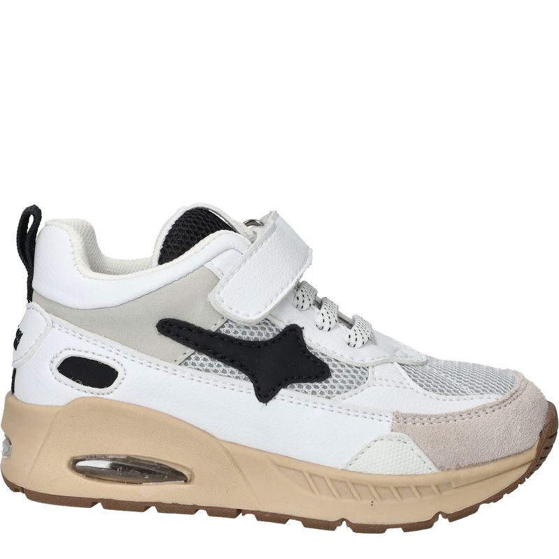 Shoesme Air Outsole Sneakers Wit Jongens