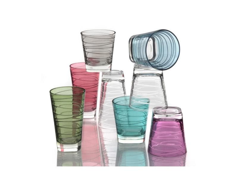 Leonardo Trinkglas Vario 280 ml, 6 Stück, Transparent Trinkgläser Set