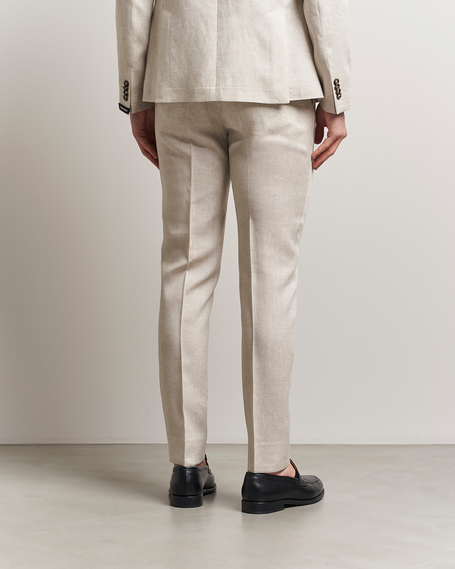 J.Lindeberg Grant Super Linen Pants Moonbeam