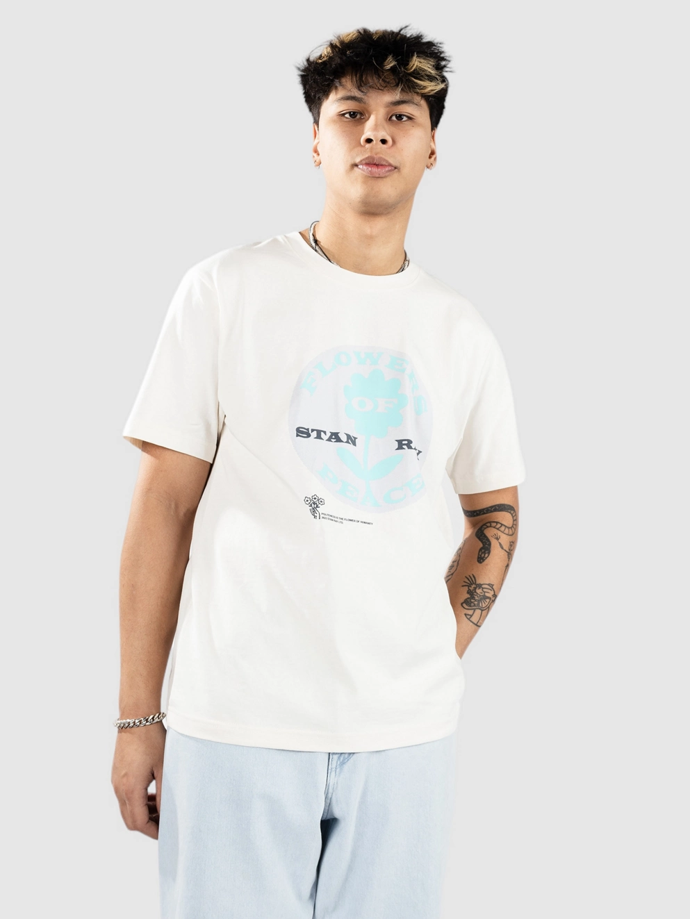Stan Ray Flowers T-Shirt natural