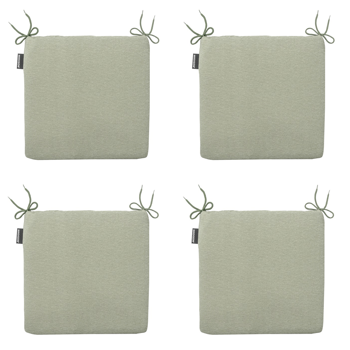 Madison Panama sage Zitkussen - Set van 4