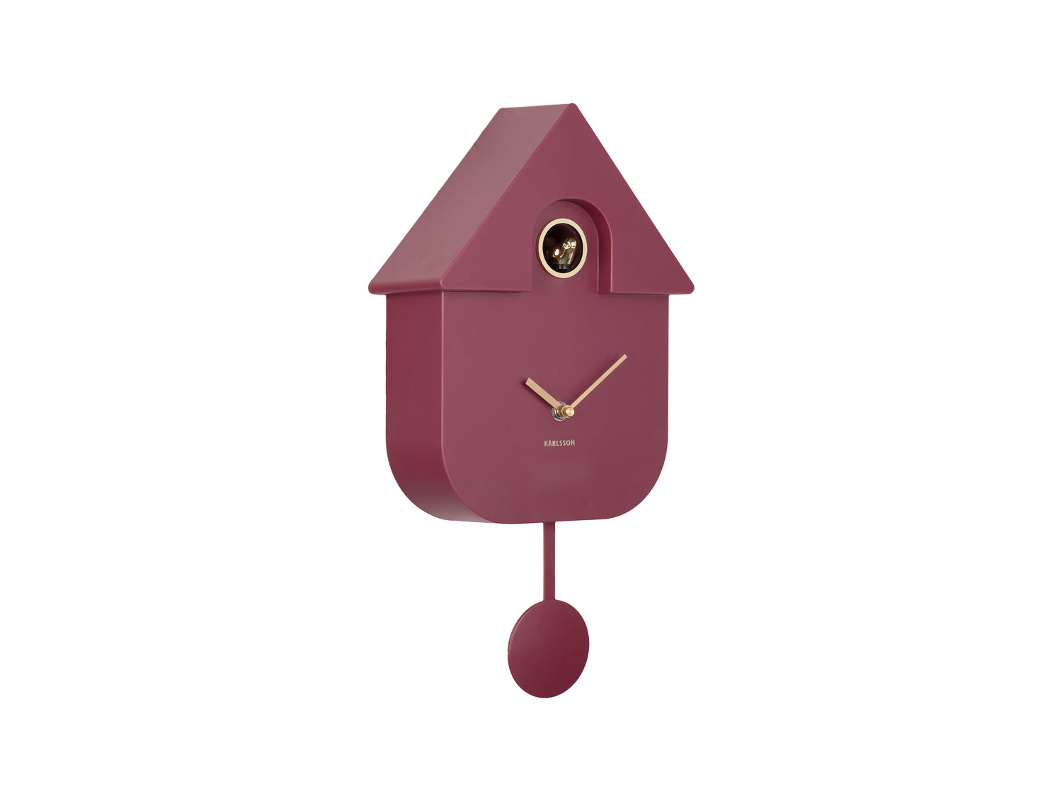 Karlsson - Wall Clock Modern Cuckoo Oro