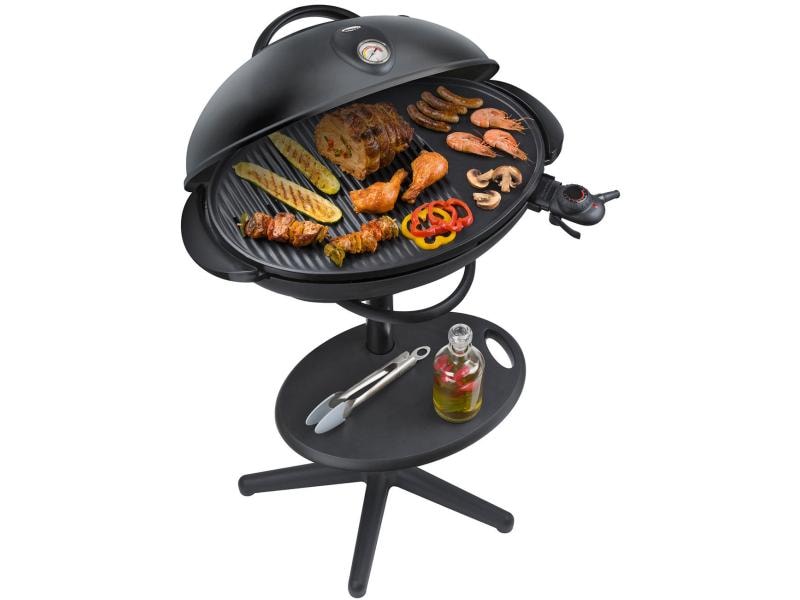 Steba Elektrogrill VG 366 Big Deluxe 2200 Watt BBQ-Säulengrill