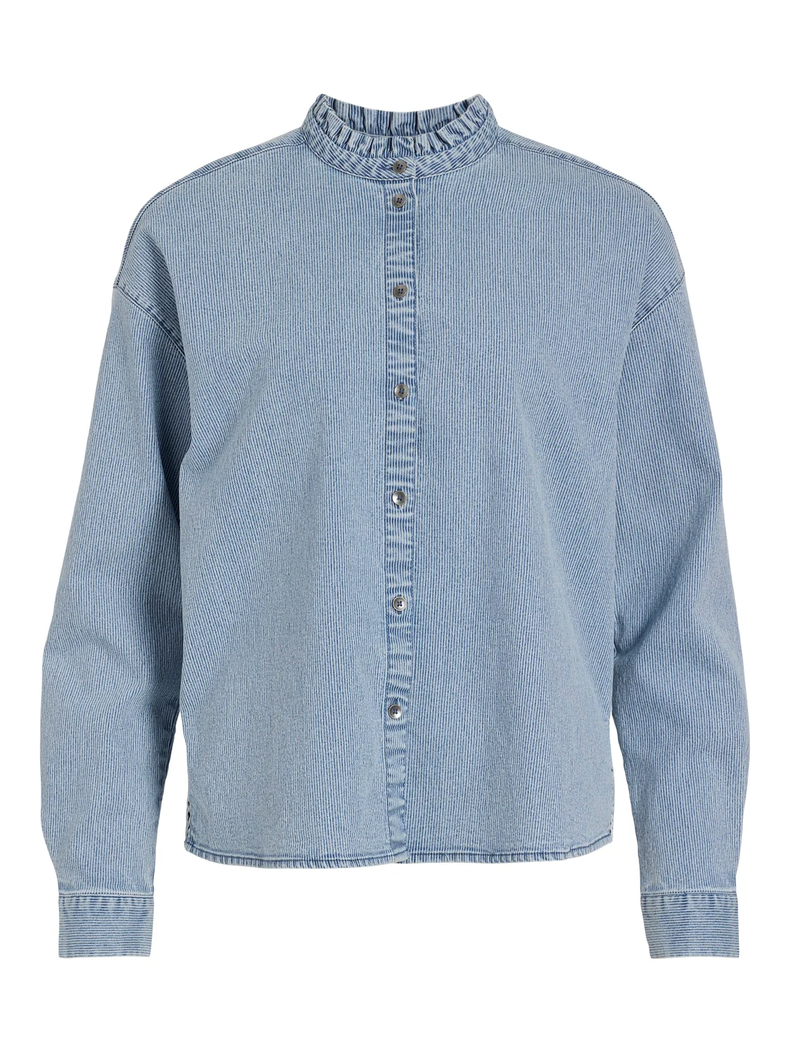Vila  Violive denimskjorte - Medium Blue Denim
