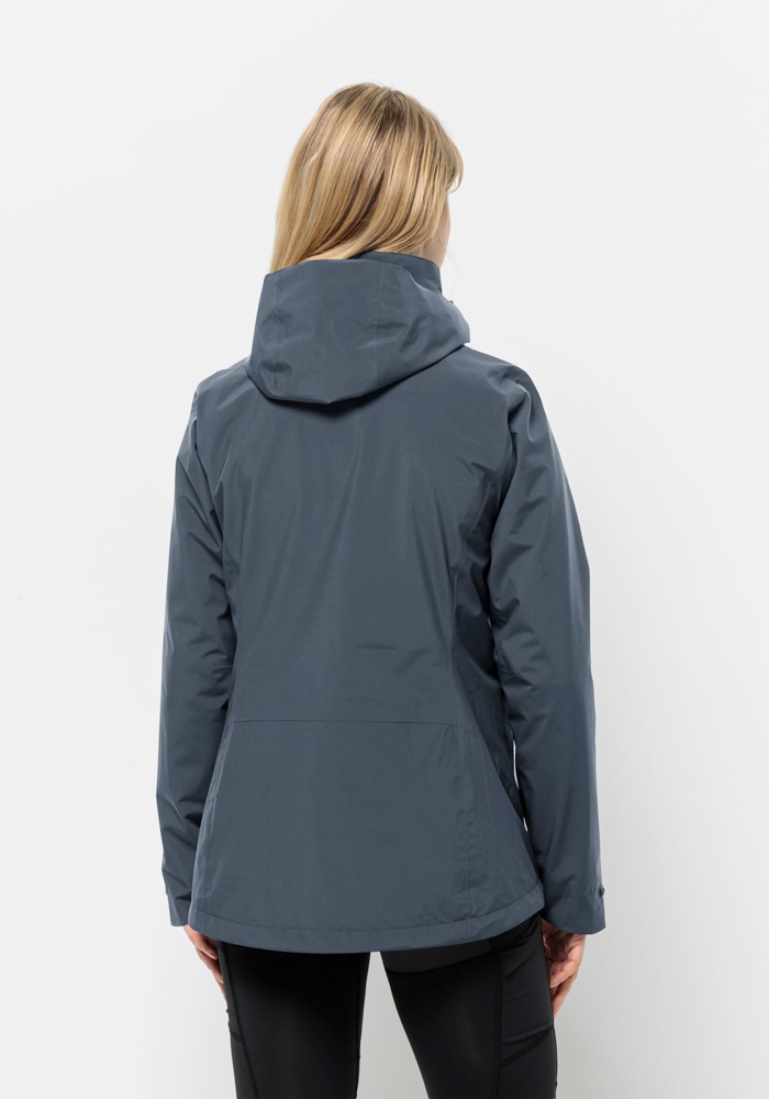 Jack Wolfskin 3-in-1-Funktionsjacke »LUNTAL 3IN1 JKT W« mit Kapuze