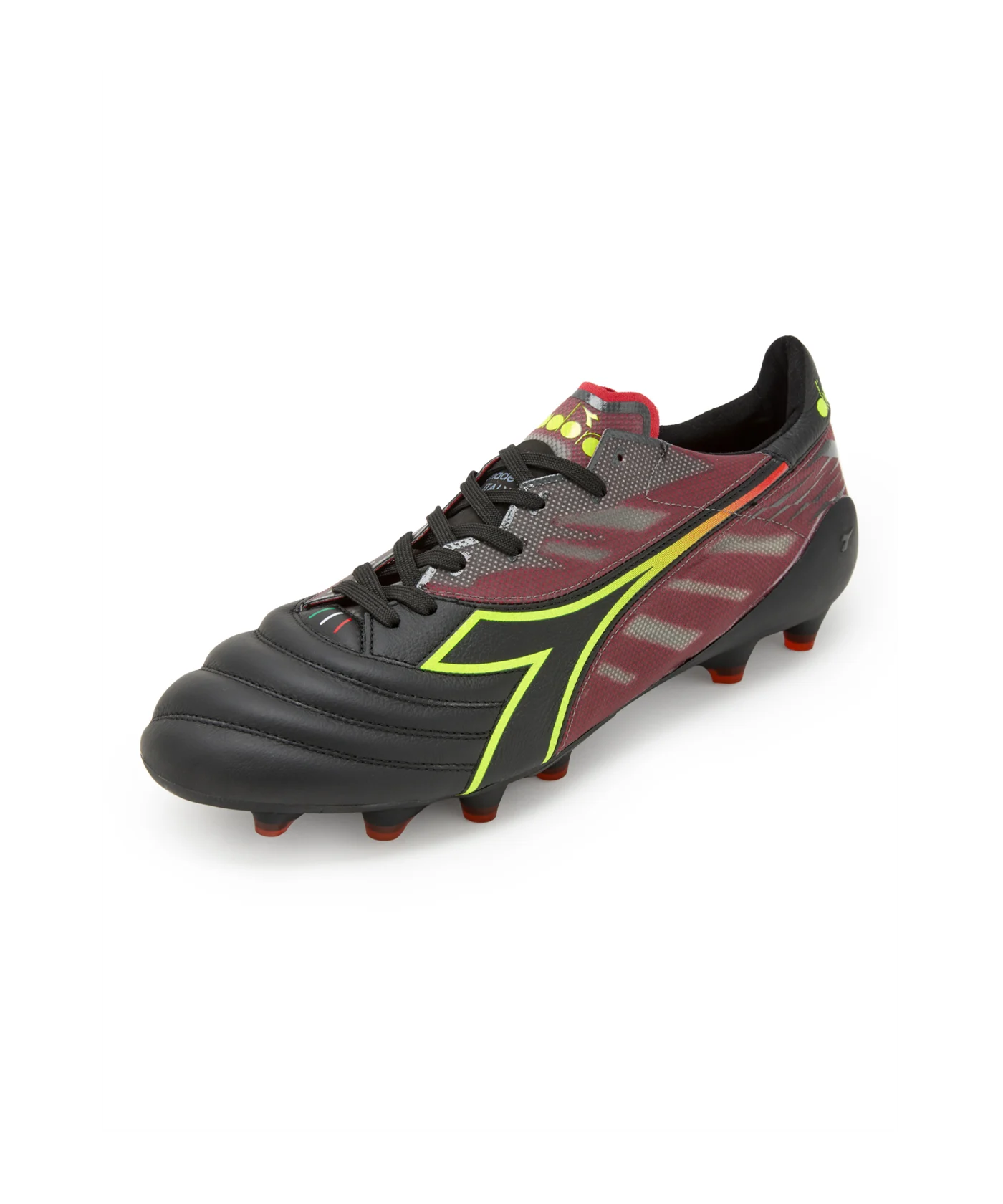 Diadora Brasil Elite Veloce Made in Italy FG Schwarz FD0136