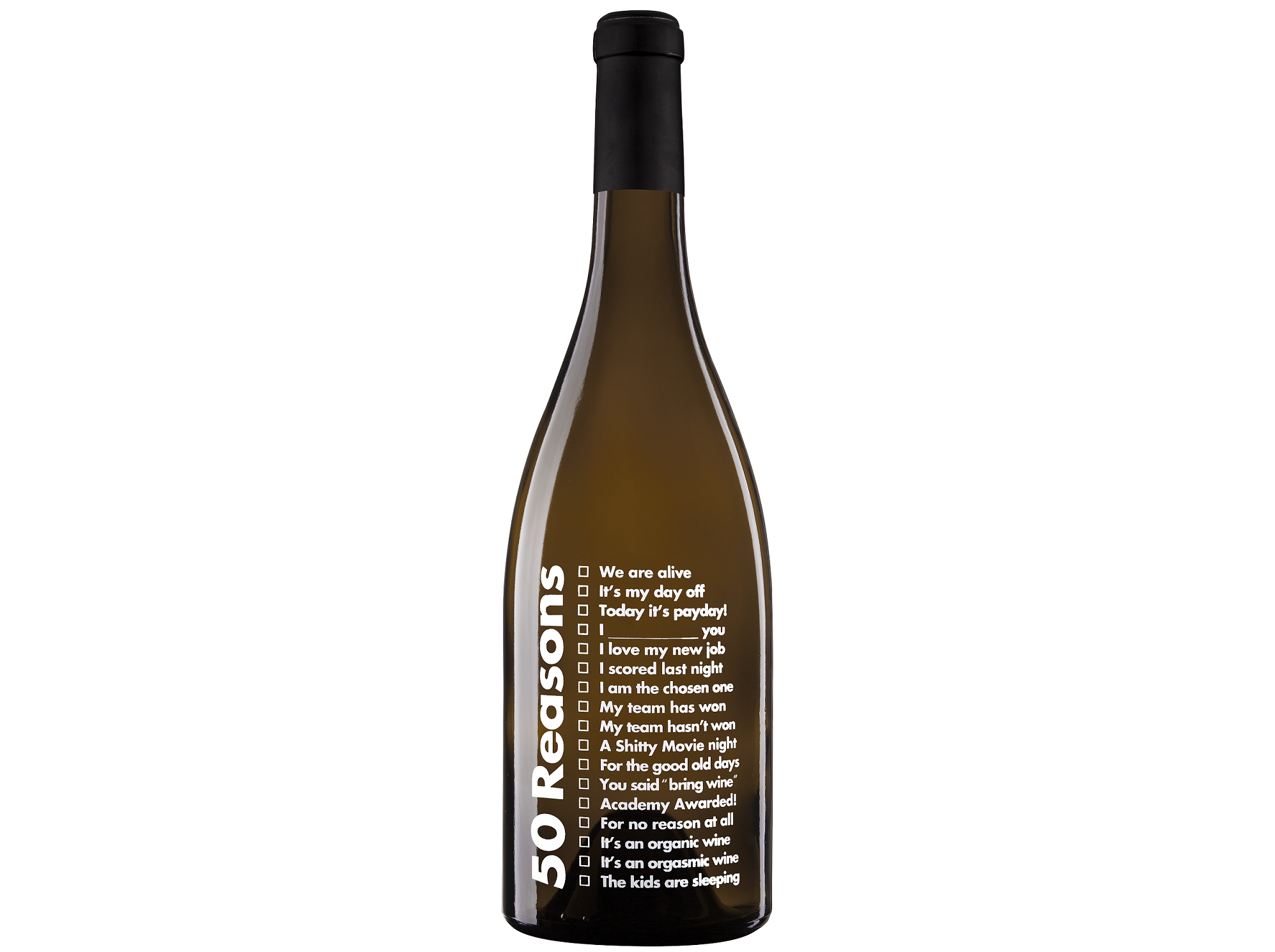 VINHO BRANCO NELEMAN 50 REASONS BIO VEGAN 750 ML