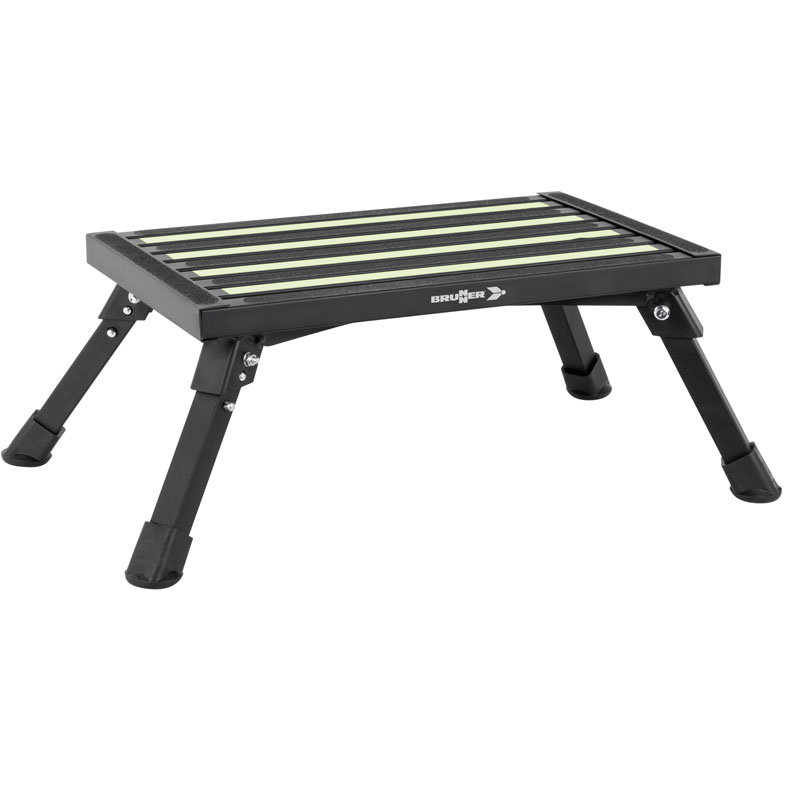 Brunner Go Step Fluo opvouwbaar enkel - Black
