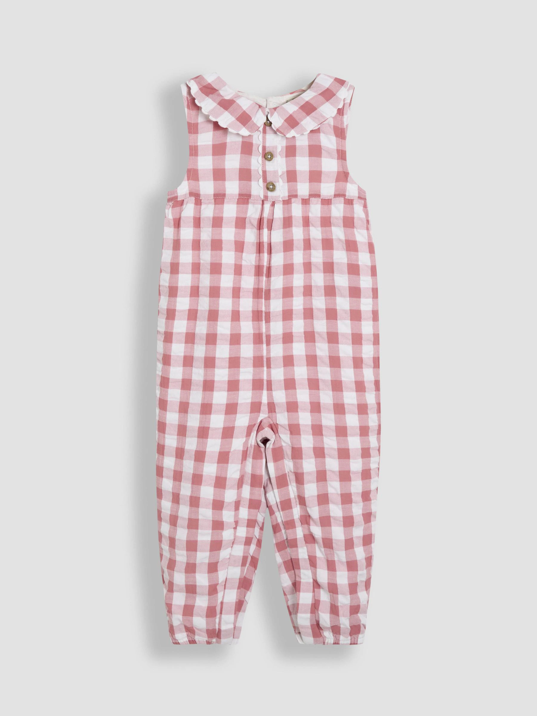 JoJo Maman Bébé Peter Pan Collar Dungarees