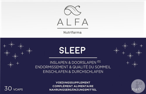 Alfa Sleep Endormissement Et Qualité Du Sommeil 30 Capsules Végétales