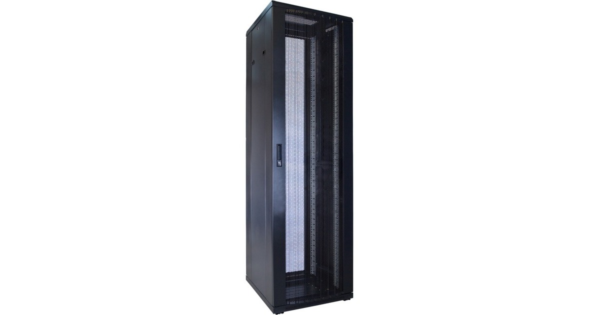 DSI42U serverkast met geperforeerde deur - DS6642PP server rack  (Zwart, 600 x 600 x 2000mm)