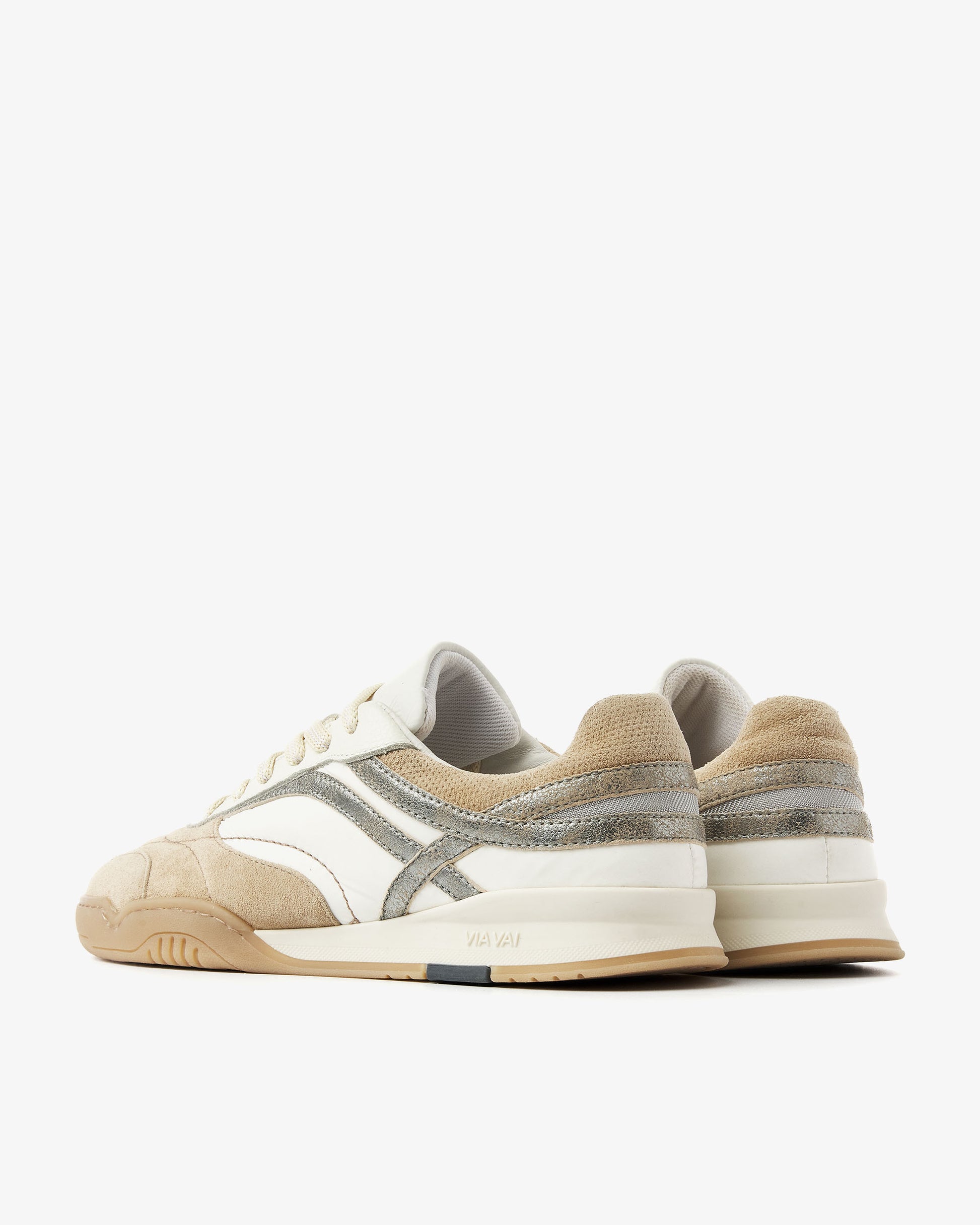 VIA VAI beige dames sneakers Kris Sky