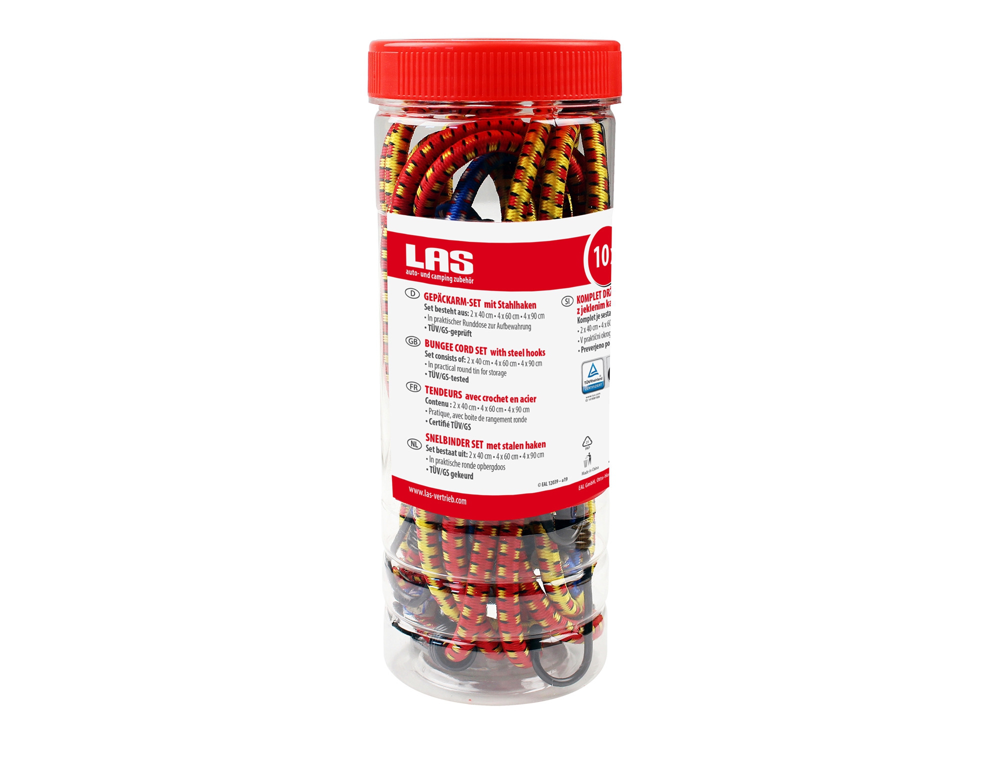 LAS Gepäckarm-Set 10-teilig